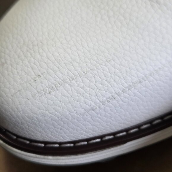 Thestron White Golf Sneakers -Spike Spikeless, Waterproof, Faux Leather Size 12 - Picture 10 of 14